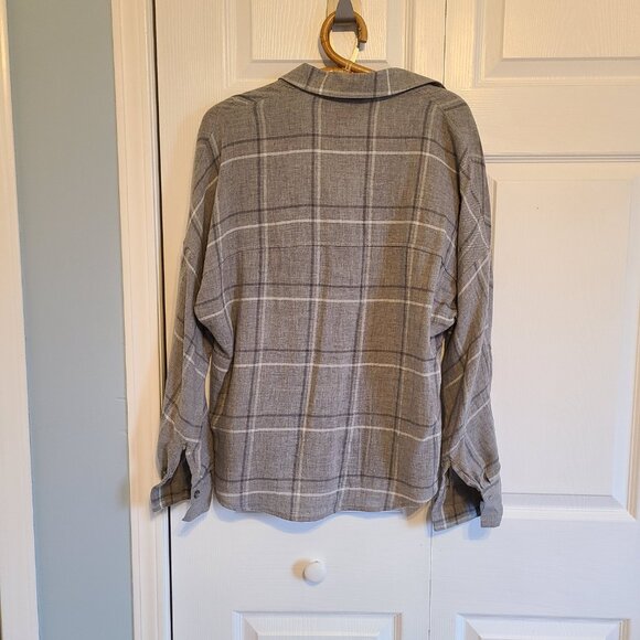 Vince plaid flannel shirt - Picture 8 of 10